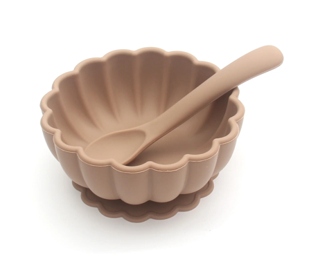 The Flower Bowl and Spoon Set
