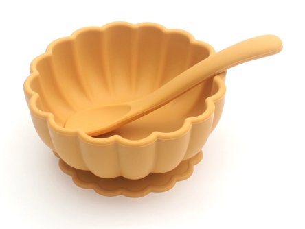 The Flower Bowl and Spoon Set